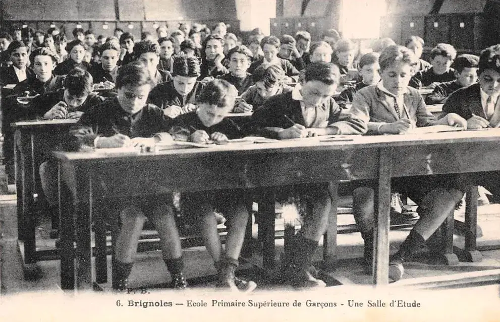 École Primaire Supérieure de garçons de Brignoles (Var)