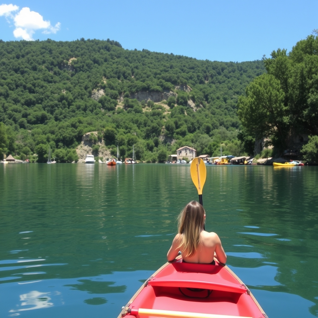 Activités nautiques et environnement : l'avis d'un guide indépendant · lac de carcès