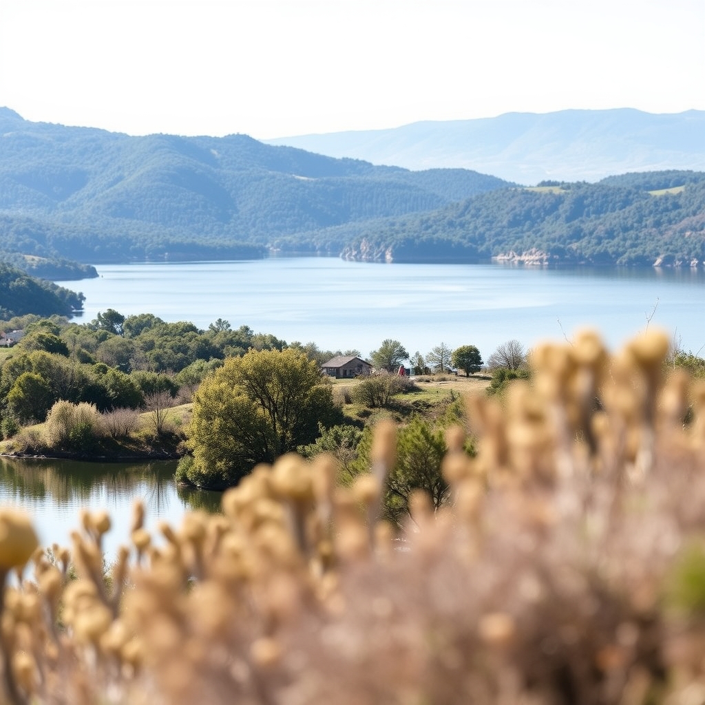Tour du lac de Carcès : itinéraires de randonnée, VTT et canoë · lac de carcès